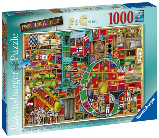 Ravensburger - Awesome Alphabet F & G Puzzle 1000 pieces - Ravensburger Australia & New Zealand