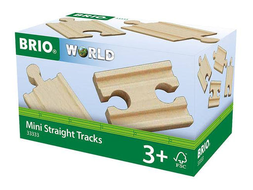 BRIO - Mini Straight Tracks 4 pieces - Ravensburger Australia & New Zealand