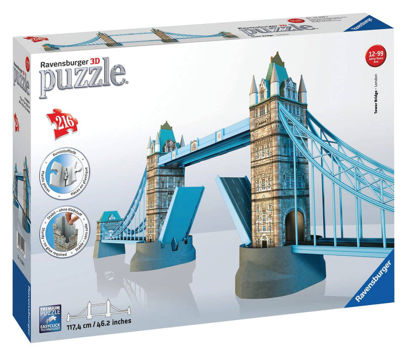 Ravensburger - Tower Bridge 3D Puzzle 216 pieces - Ravensburger Australia & New Zealand