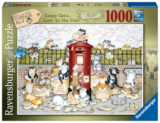Ravensburger - Crazy Cats Lost in the Post 1000 pieces - Ravensburger Australia & New Zealand