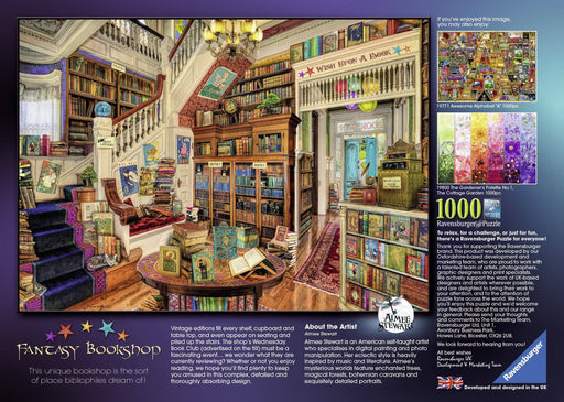 Ravensburger - The Fantasy Bookshop Puzzle 1000 pieces - Ravensburger Australia & New Zealand