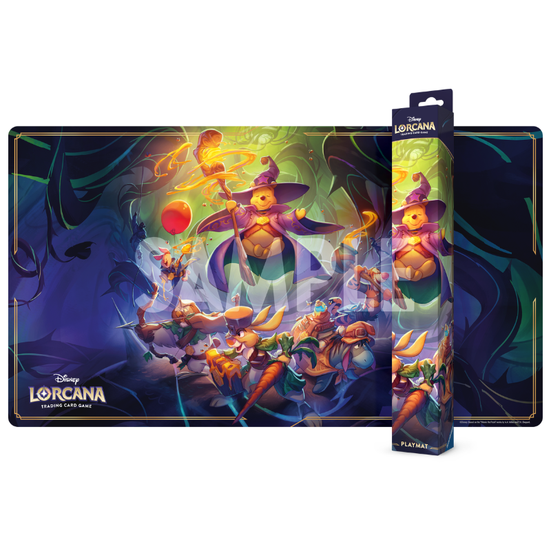 EXCLUSIVE Disney Lorcana S14 Hyperia City Mat - Hunny Rescue