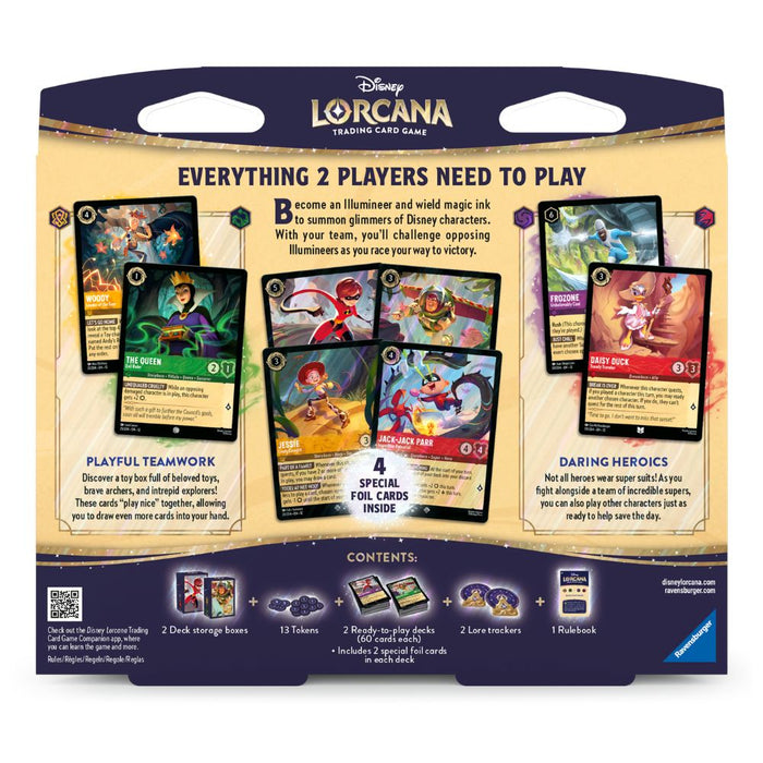 Disney Lorcana S12 Wilds Unknown 2-Player Starter Decks - Ravensburger Australia & New Zealand