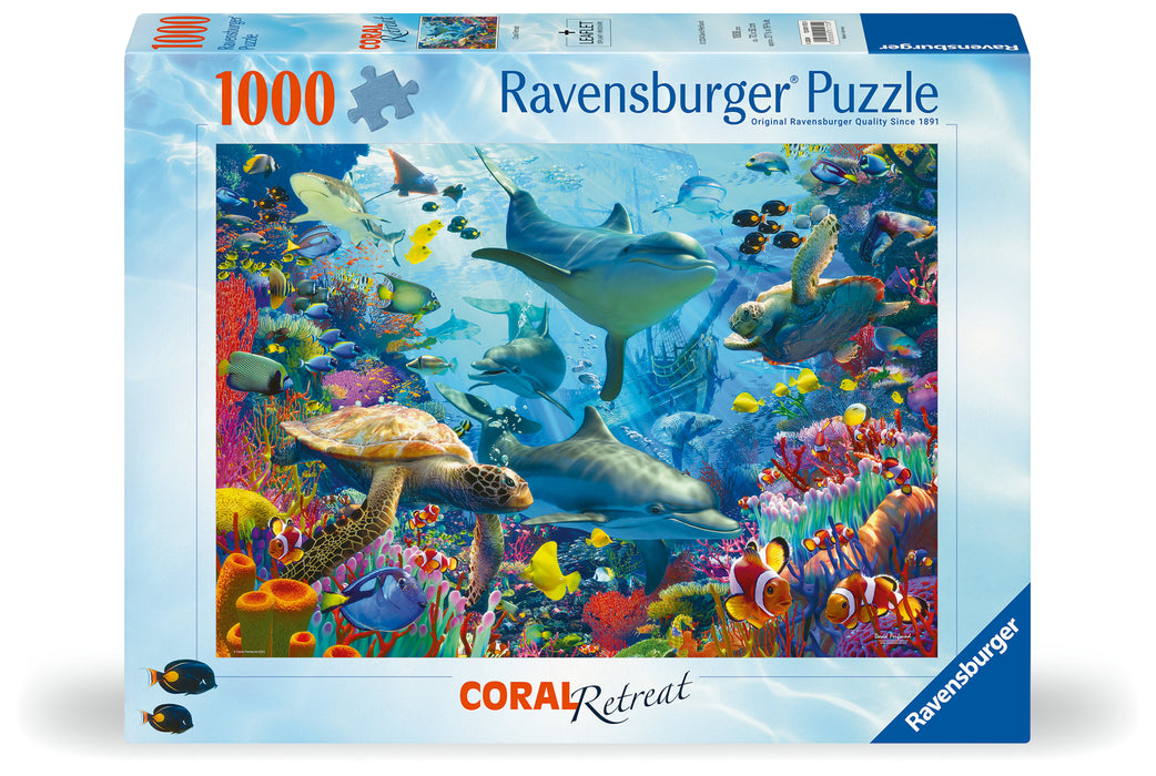 Ravensburger - Coral Retreat Puzzle 1000 Pieces
