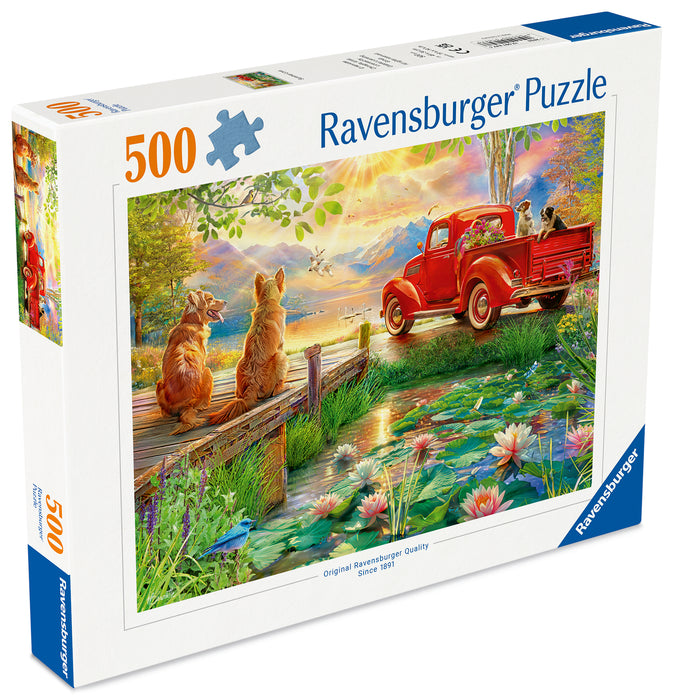 EXCLUSIVE AJPA PUZZLE Ravensburger - Summer Love Puzzle 500 Pieces
