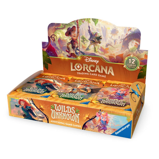 Disney Lorcana S12 Wilds Unknown Booster Display - Ravensburger Australia & New Zealand