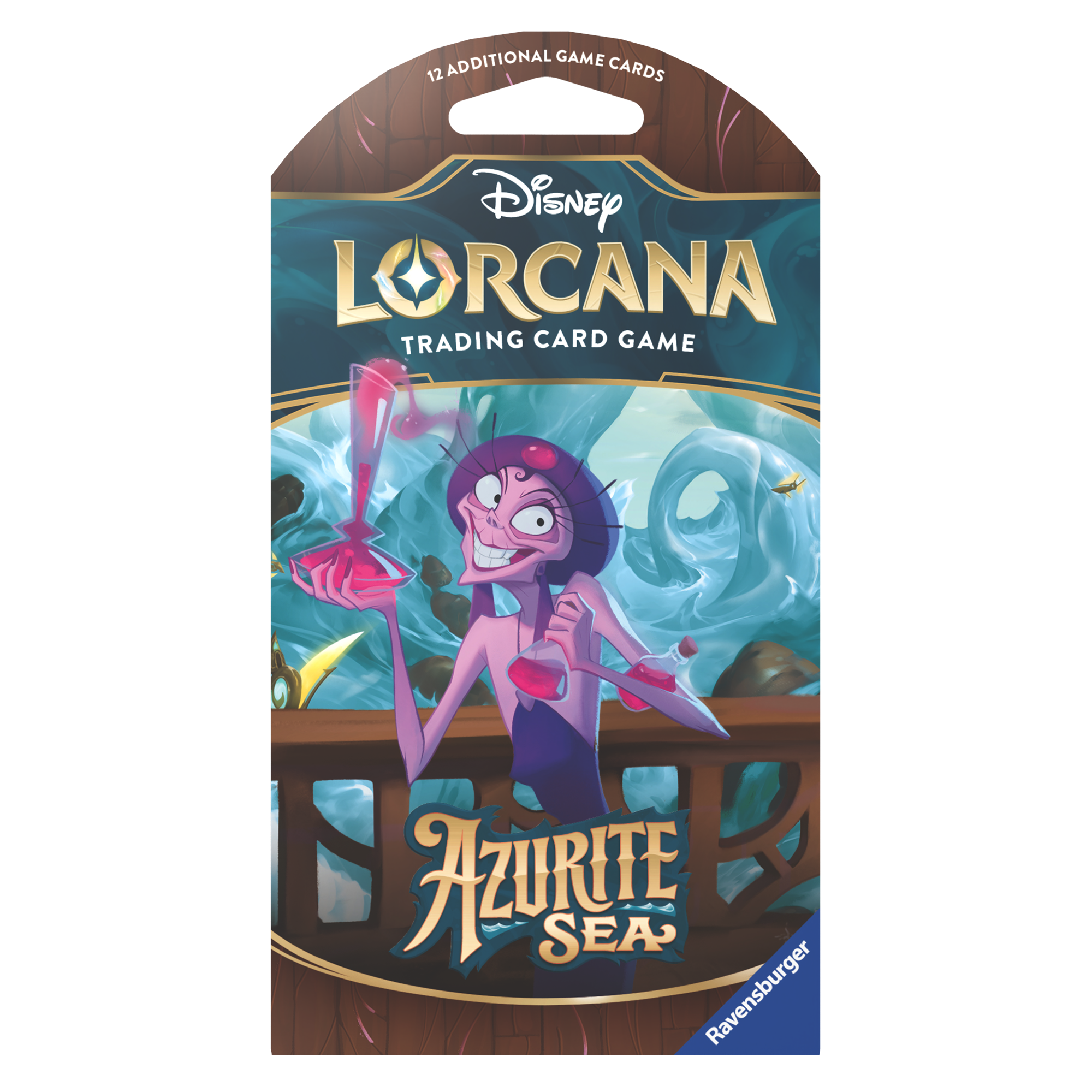 Disney Lorcana S6 Azurite Sea Booster Sleeve