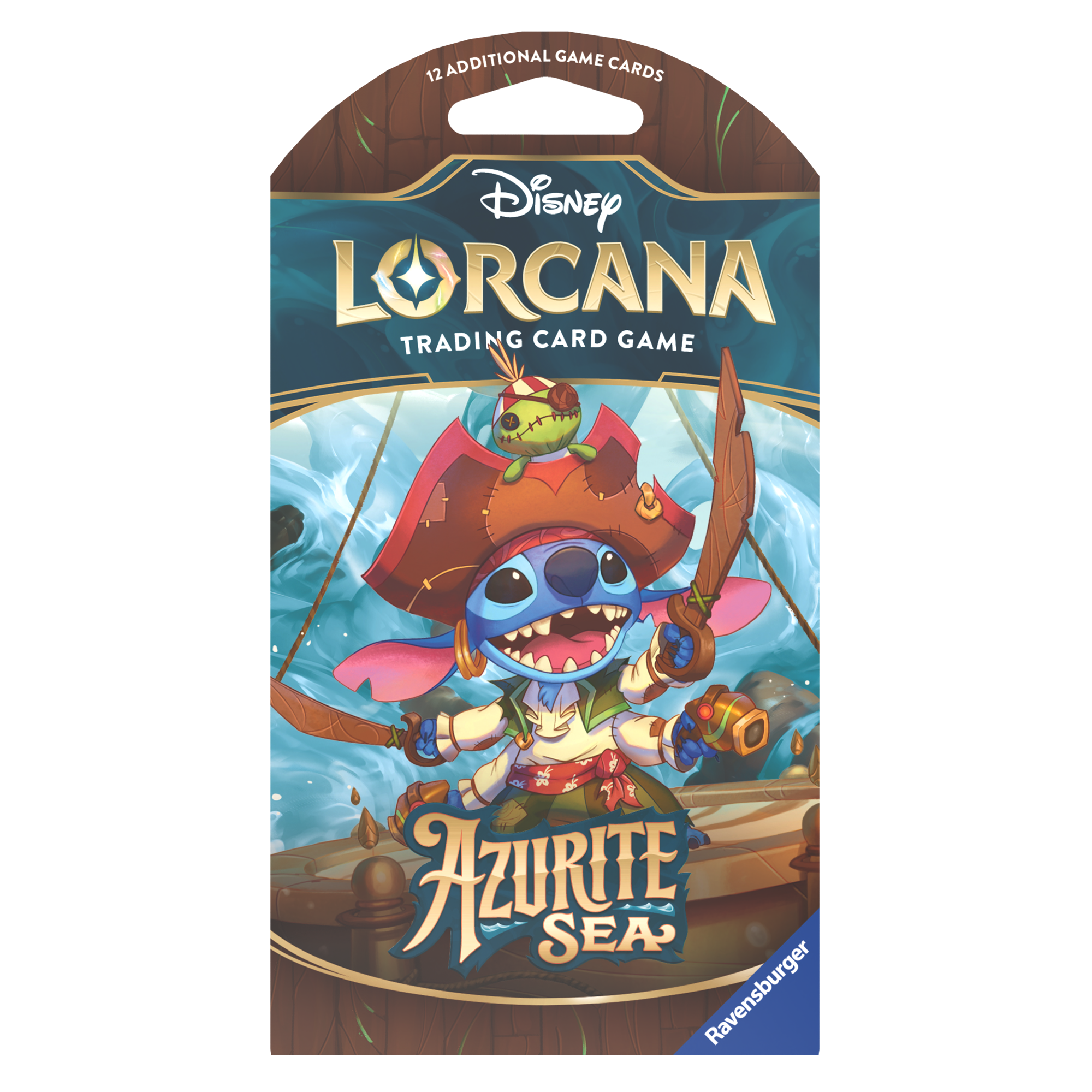 Disney Lorcana S6 Azurite Sea Booster Sleeve