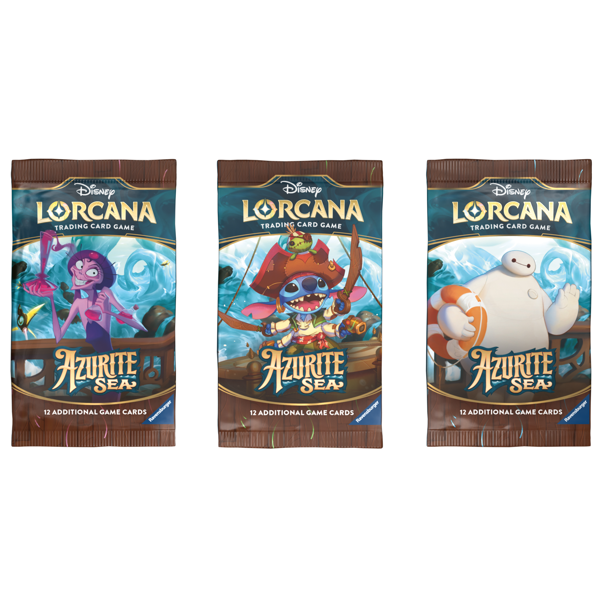 Disney Lorcana S6 Azurite Sea Booster Pack