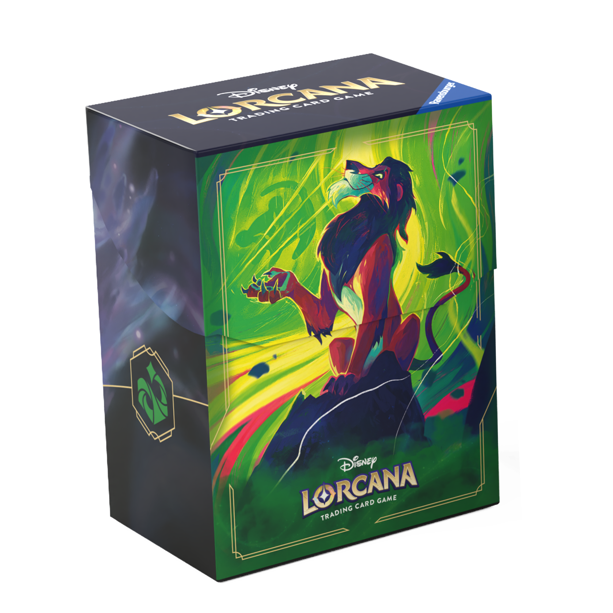 Disney Lorcana S6 Azurite Sea Deck Box: Scar, Vengeful Lion