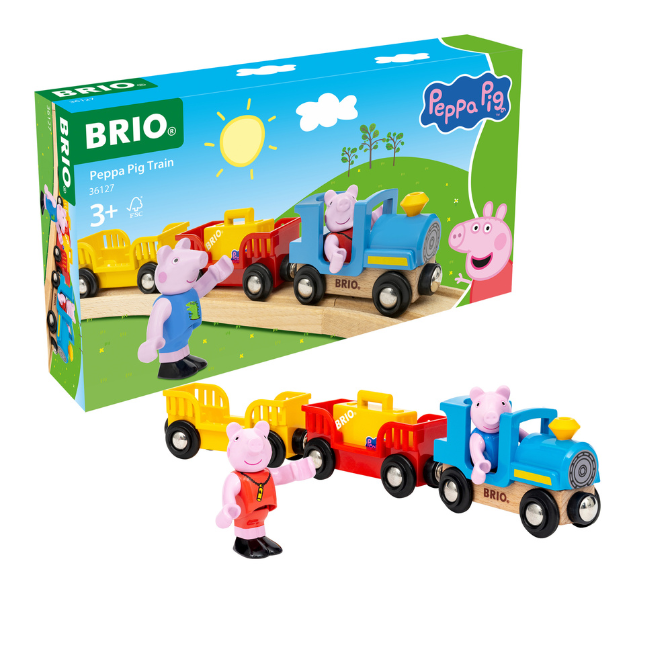BRIO - Peppa Pig Train 5 pieces