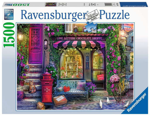 Ravensburger - Love Letters Chocolate Shop 1500 pieces - Ravensburger Australia & New Zealand