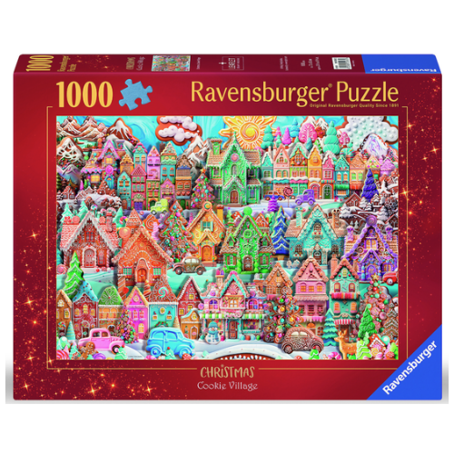 Ravensburger - Christmas Cookie Village Puzzle 1000 Pieces - Ravensburger Australia & New Zealand