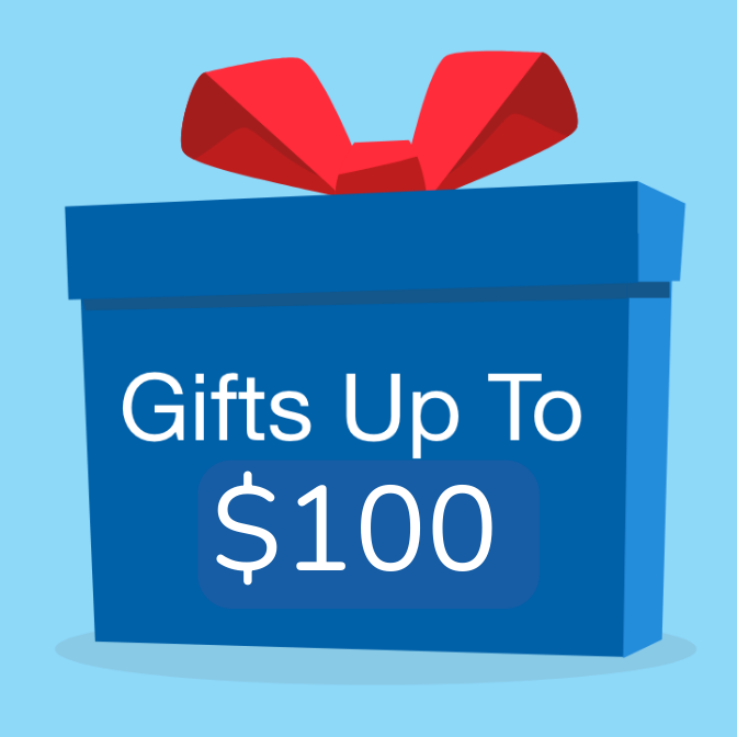 Gifts up to $100