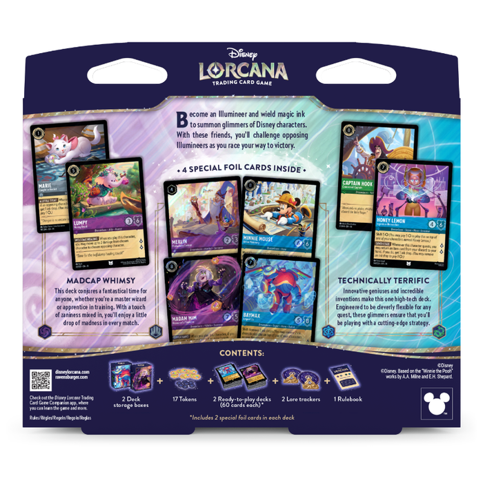 Disney Lorcana S14 Wilds Unknown 2-Player Starter Decks - Ravensburger Australia & New Zealand