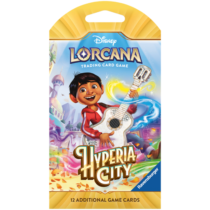 Disney Lorcana S14 Hyperia City Booster Sleeved