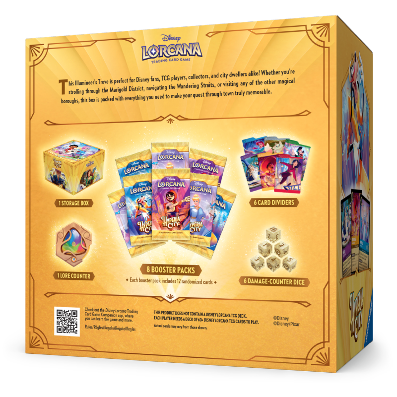 Disney Lorcana  S14 Hyperia City Illumineer's Trove