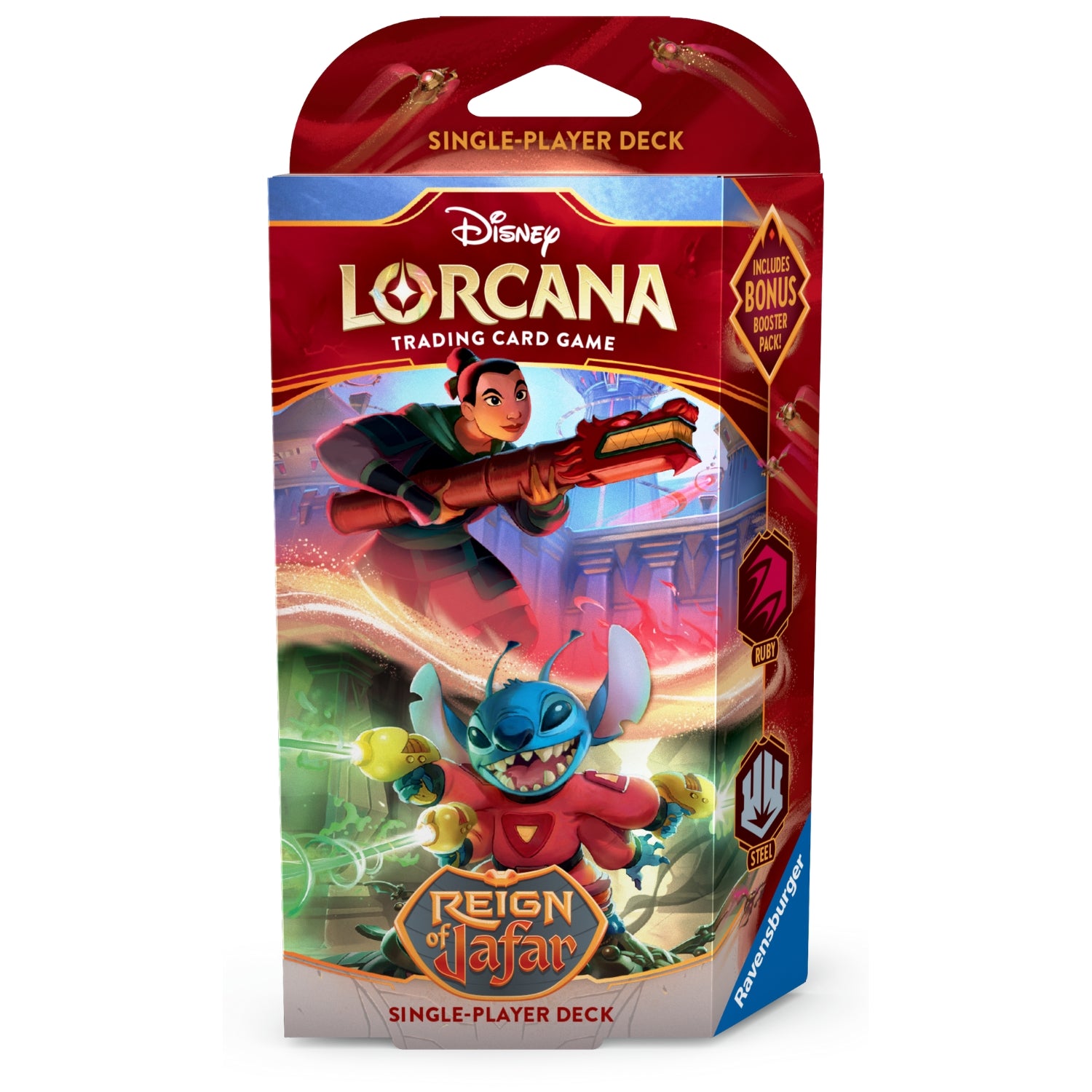 Disney Lorcana  S8 Reign of Jafar Single-Player Deck: Mulan & Stitch - Ravensburger Australia & New Zealand