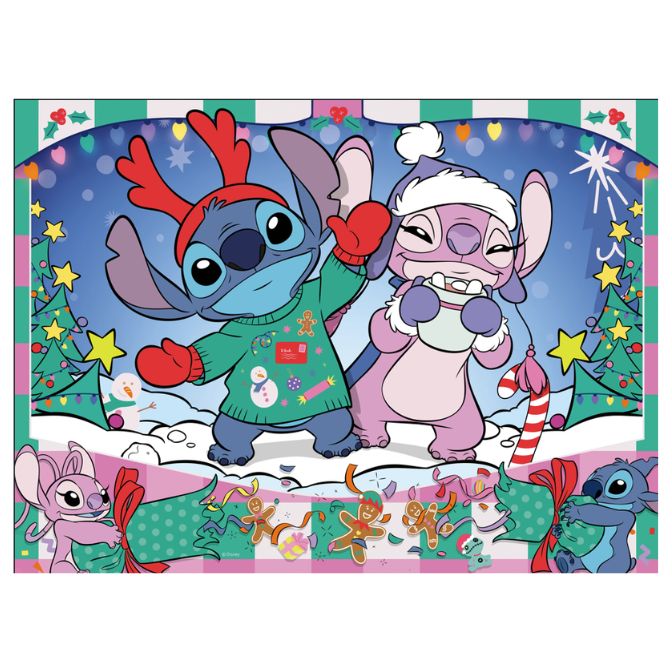 Ravensburger - Disney Stitch Christmas Puzzle 100 Pieces