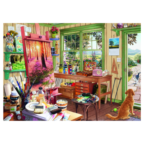 Ravensburger - My Haven Artist's Shed Puzzle 1000 Pieces No.11 - Ravensburger Australia & New Zealand