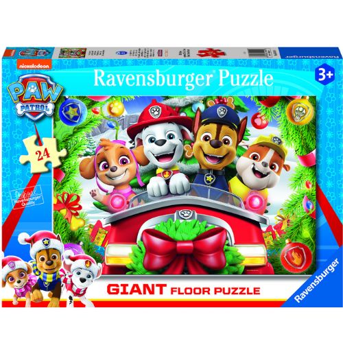 Paw Patrol Christmas Giant Floor 24 Pieces