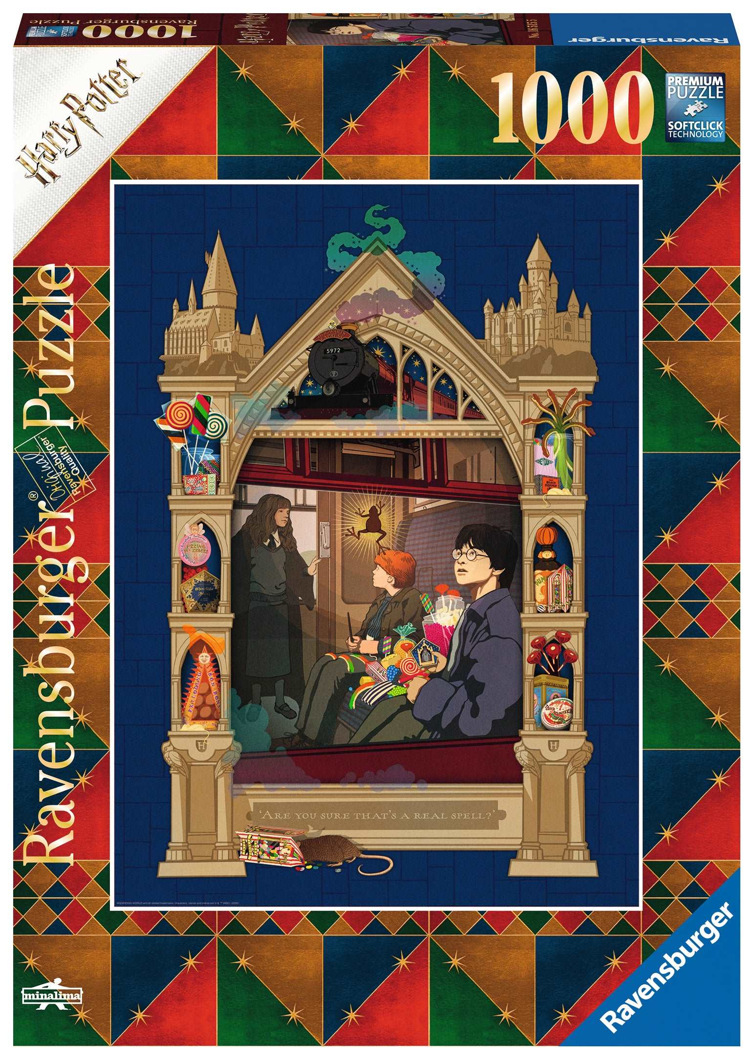 Ravensburger - Harry Potter The Way to Hogwarts 1000 pieces