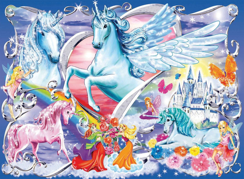 Ravensburger - Amazing Unicorns Puzzle Glitter 100 pieces - Ravensburger Australia & New Zealand