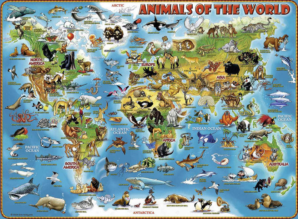 Ravensburger - Animals of the World 300 pieces - Ravensburger Australia & New Zealand