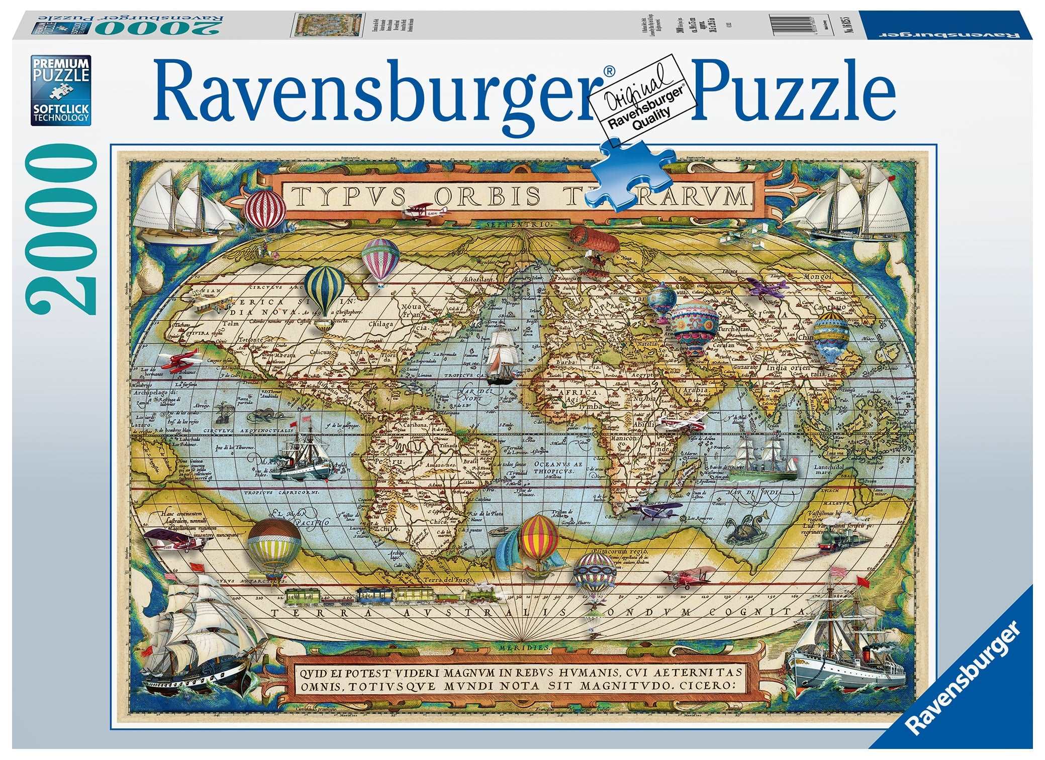Ravensburger - Around the World Puzzle 2000 pieces