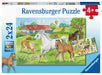 Ravensburger - At the Stables Puzzle 2x24 pieces - Ravensburger Australia & New Zealand