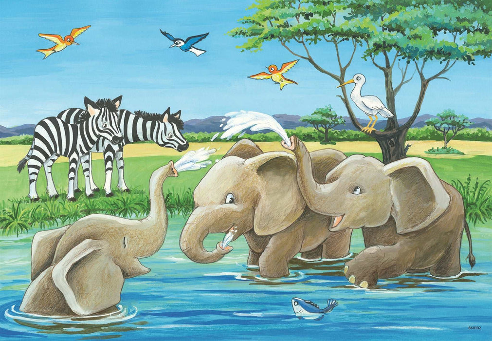 Ravensburger - Baby Safari Animals Puzzle 2x12 pieces - Ravensburger Australia & New Zealand