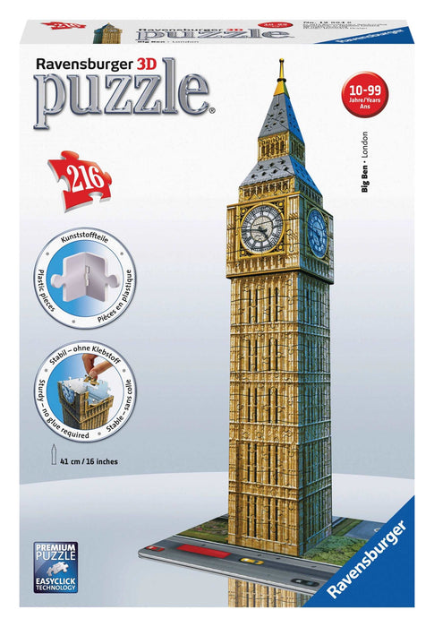 Ravensburger - Big Ben 3D Puzzle 216 pieces - Ravensburger Australia & New Zealand