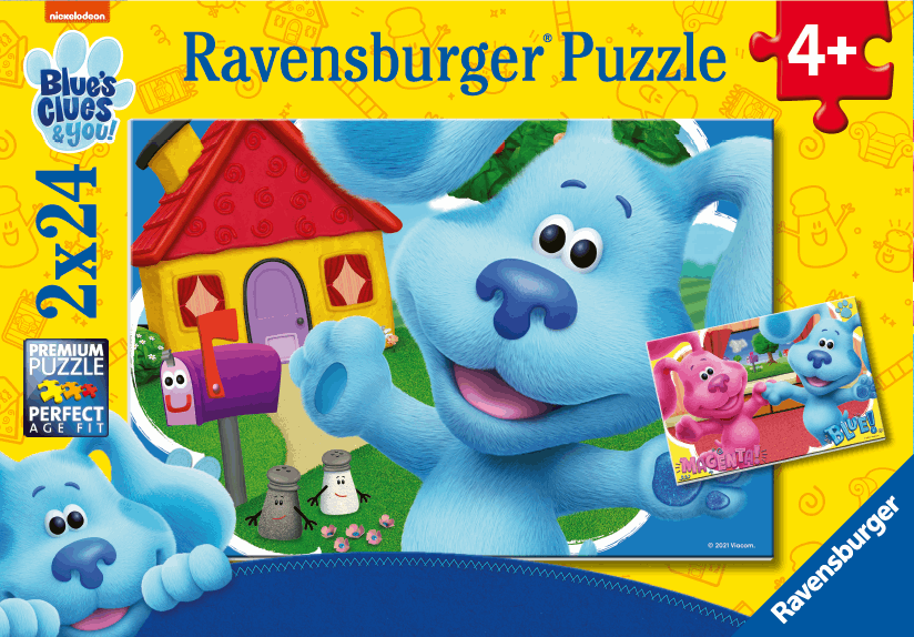 Ravensburger - Blues Clues 2x24 pieces - Ravensburger Australia & New Zealand