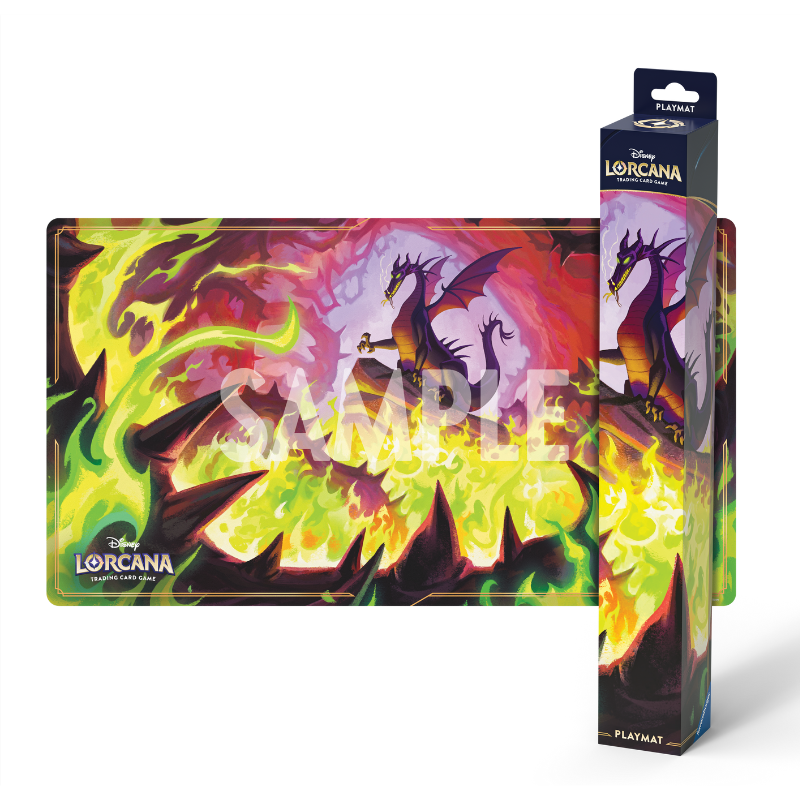 Disney Lorcana S11 Winterspell Playmat: Dragonfire - Ravensburger Australia & New Zealand