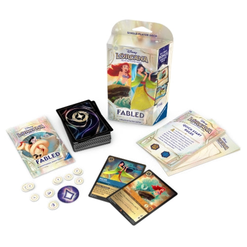Disney Lorcana S9 Fabled Single-Player Deck: Ariel & Mulan - Ravensburger Australia & New Zealand