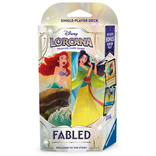 Disney Lorcana S9 Fabled Single-Player Deck: Ariel & Mulan - Ravensburger Australia & New Zealand