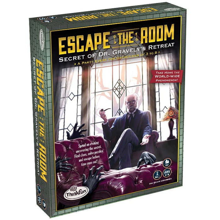 ThinkFun Escape the Room: Dr Gravely's Retreat - Ravensburger Australia & New Zealand
