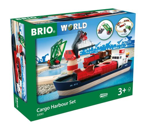 BRIO - Cargo Harbour Set 16 pieces - Ravensburger Australia & New Zealand