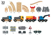 BRIO - Rail & Road Loading Set 32 pieces - Ravensburger Australia & New Zealand