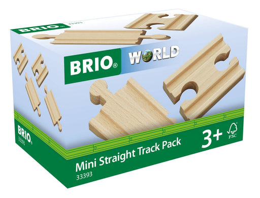 BRIO - Mini Straight Track Pack 4 pieces - Ravensburger Australia & New Zealand