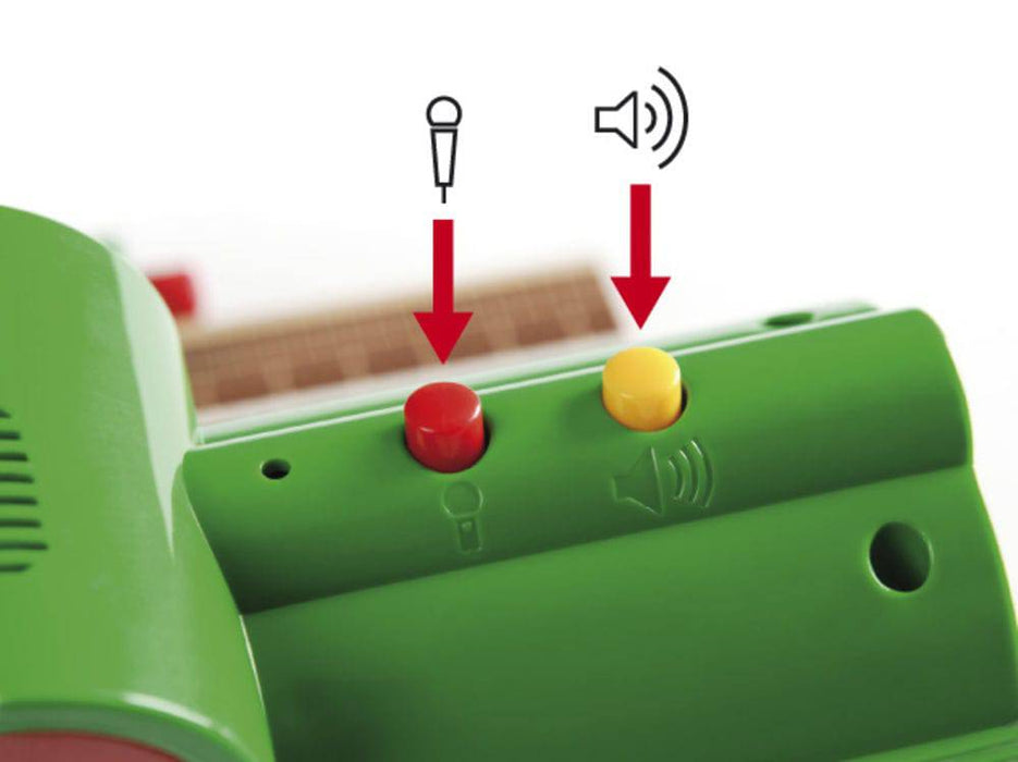 BRIO® Togstation med lydoptager 33840 – Leg & idé BRIO® Togstation med lydoptager 33840 – Leg & idé