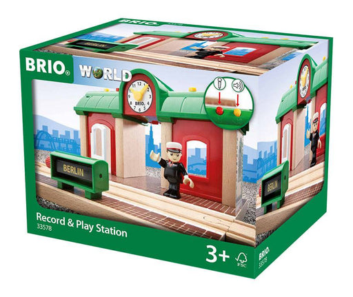 BRIO - Record & Play Station 3 pieces - Ravensburger Australia & New Zealand