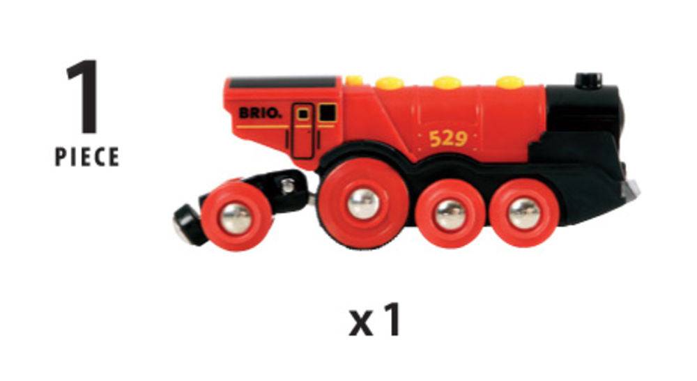 BRIO - Mighty Red Action Locomotive - Ravensburger Australia & New Zealand