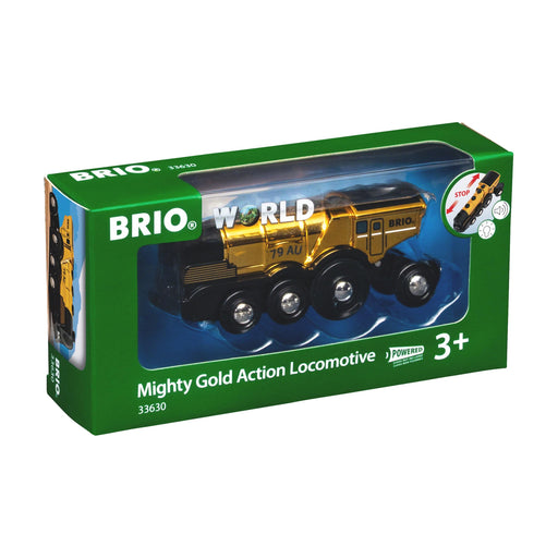 BRIO - Mighty Gold Action Locomotive - Ravensburger Australia & New Zealand