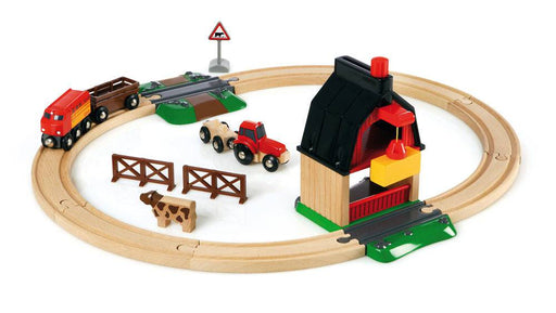 BRIO - Farm Railway Set 20 pieces - Ravensburger Australia & New Zealand