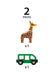 BRIO - Giraffe and Wagon 2 pieces - Ravensburger Australia & New Zealand