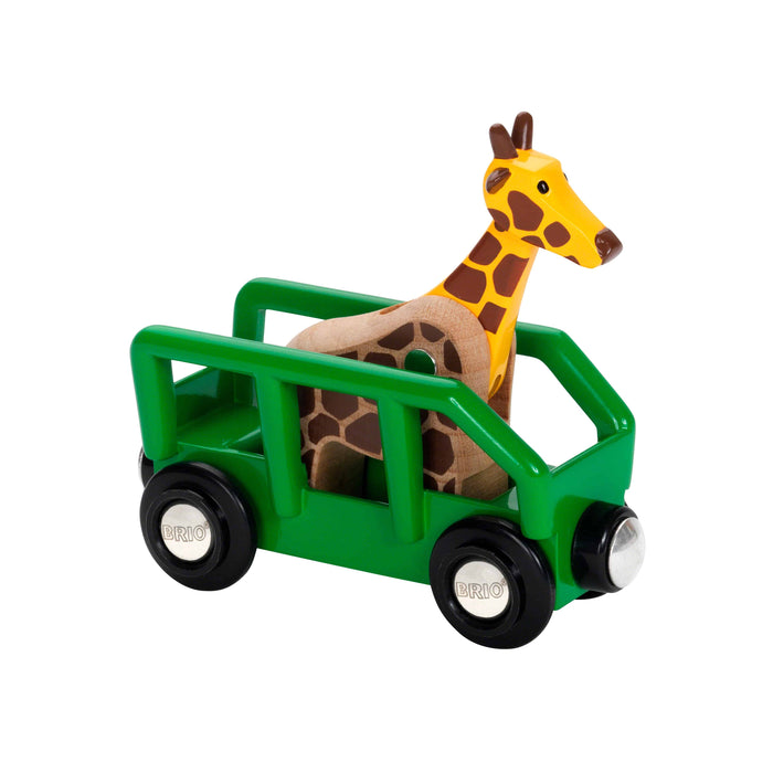 BRIO - Giraffe and Wagon 2 pieces - Ravensburger Australia & New Zealand