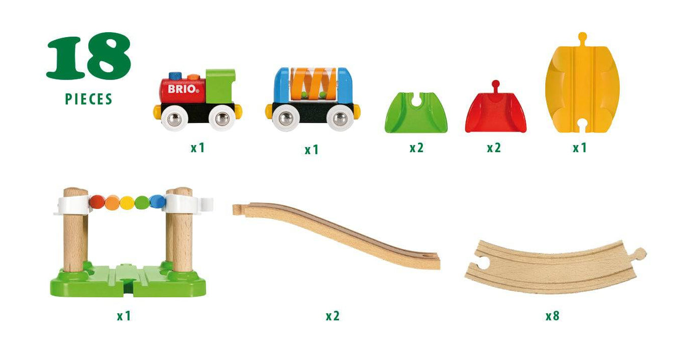 BRIO My First - Railway Beginner Pack 18 pieces - Ravensburger Australia & New Zealand