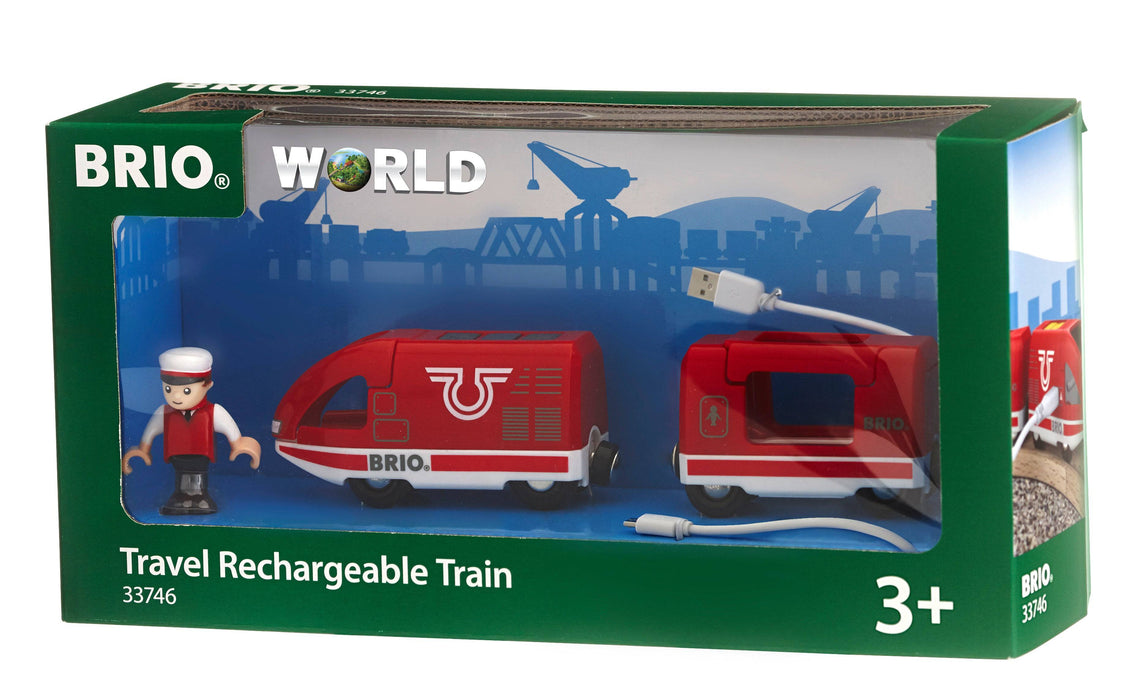 BRIO - Travel Rechargeable Train 4 pieces - Ravensburger Australia & New Zealand