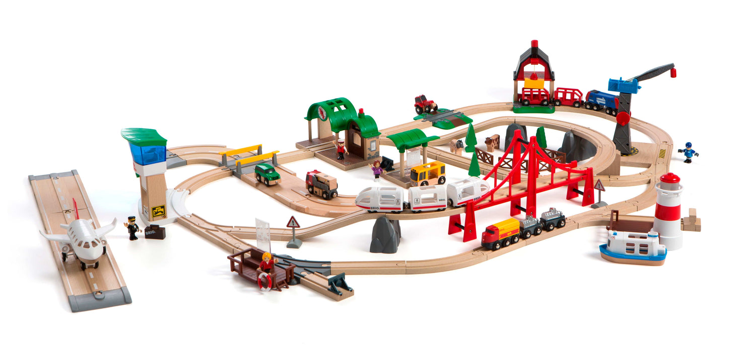 BRIO - Railway World Deluxe Set 106 pieces - Ravensburger Australia & New Zealand